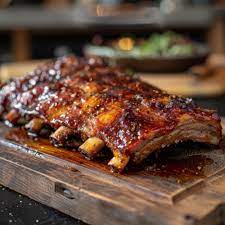 Competition style **St. Louis Cut Spare Ribs - 1/4 Rack