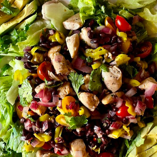 Grilled Chicken Fiesta Salad Bowl