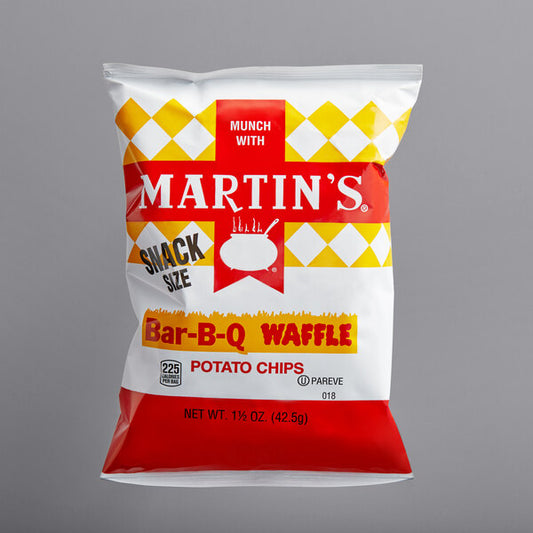 Martin's Chips - Bar-B-Q Waffle (1.5oz)
