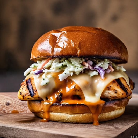 East Coast Buffalo Chicken Breast Sandwich on a Roll