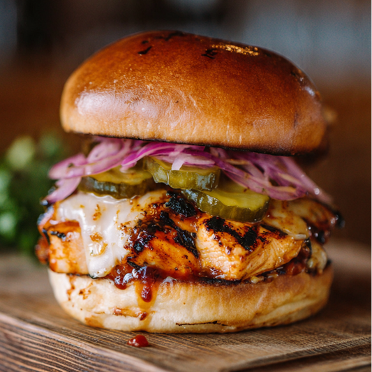Grilled BBQ Chicken Sandwich