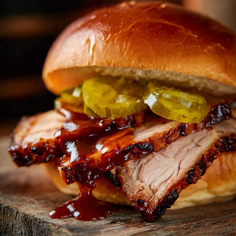 Smoked Turkey On a Roll