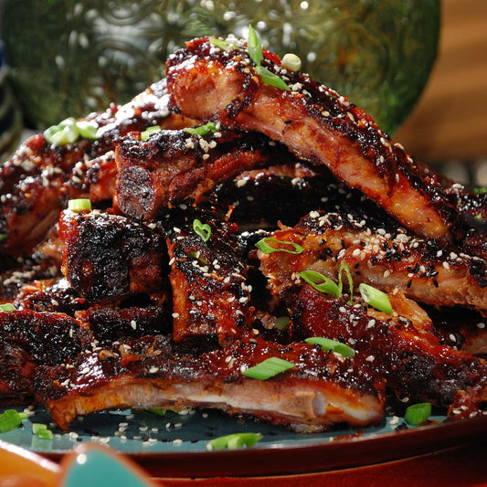 Asian Sticky Baby Back Ribs (4bone)