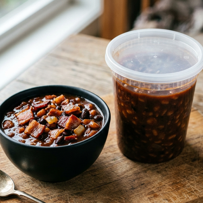 Baked Beans w/ Bacon 16oz Pint