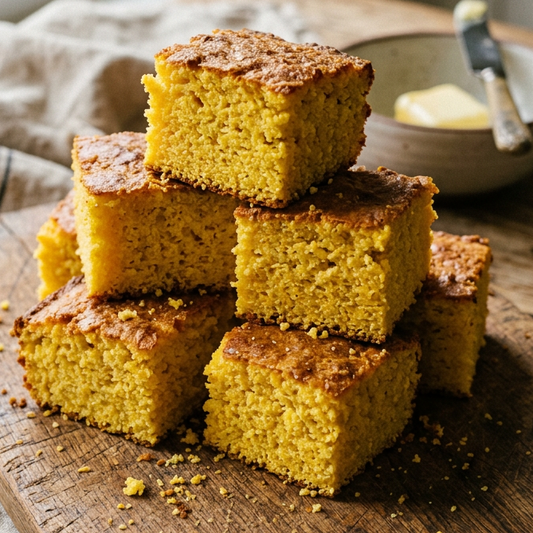 Corn Bread Squares 6 piece