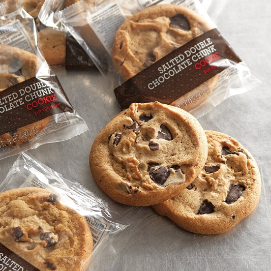 Double Chocolate Chunk Salted Cookie