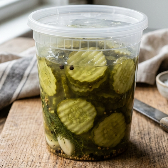 Dill Pickle BBQ Chips 12oz container