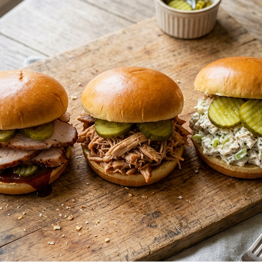 FOWL BALL!  Turkey Chicken & Chicken Salad