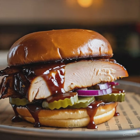 Smoked Turkey on a Roll