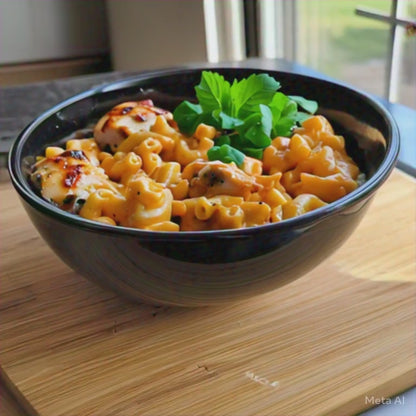 Smoked Buffalo Chicken Mac & Cheese