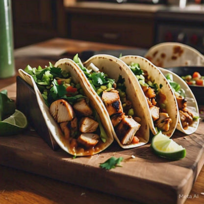 Chicken Asado Tacos (3)